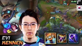 Evi Top ケネン Build ヘクステック ロケットベルト エアリー召喚 - Evi Kennen Match Highlight - LOL KR 12.22