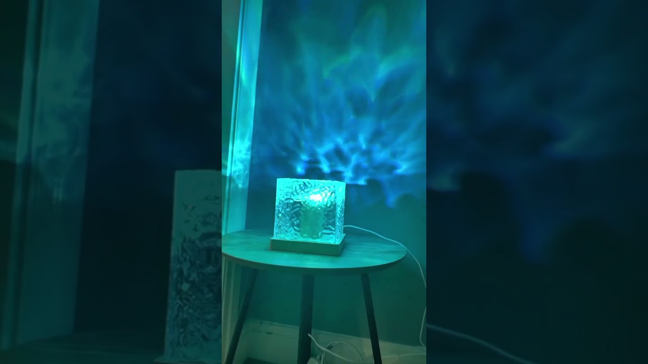 Ocean Wave Cube Lamp