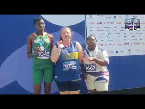 Solay Thomas Wins Bronze At Special Olympics, June 2023