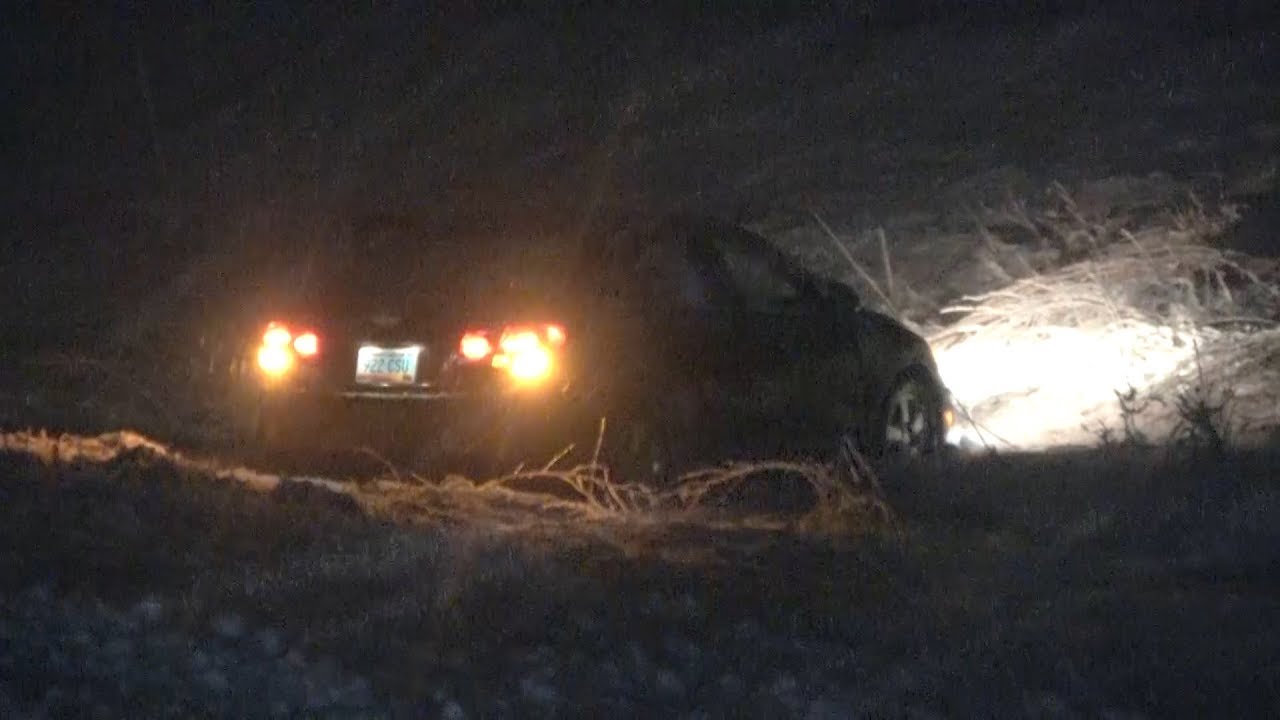 Travel Nightmare with heavy snow in Saint Cloud, MN - 3/28/2020