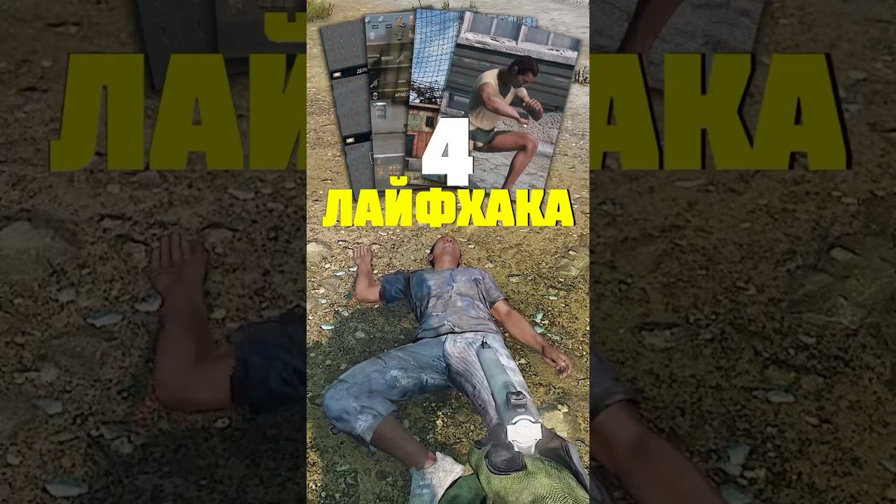 ТОП 4 ЛАЙФХАКА ДЛЯ ПРОФИ в DayZ 