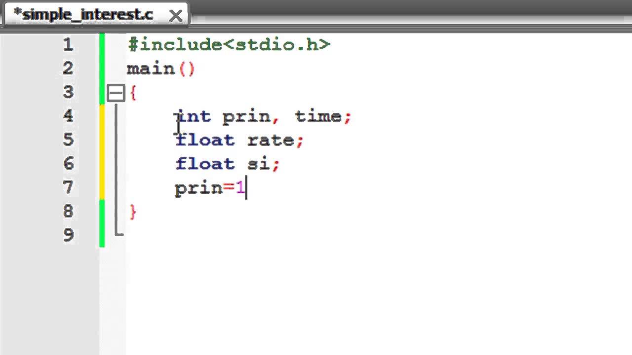 Write a program for calculator in c programming