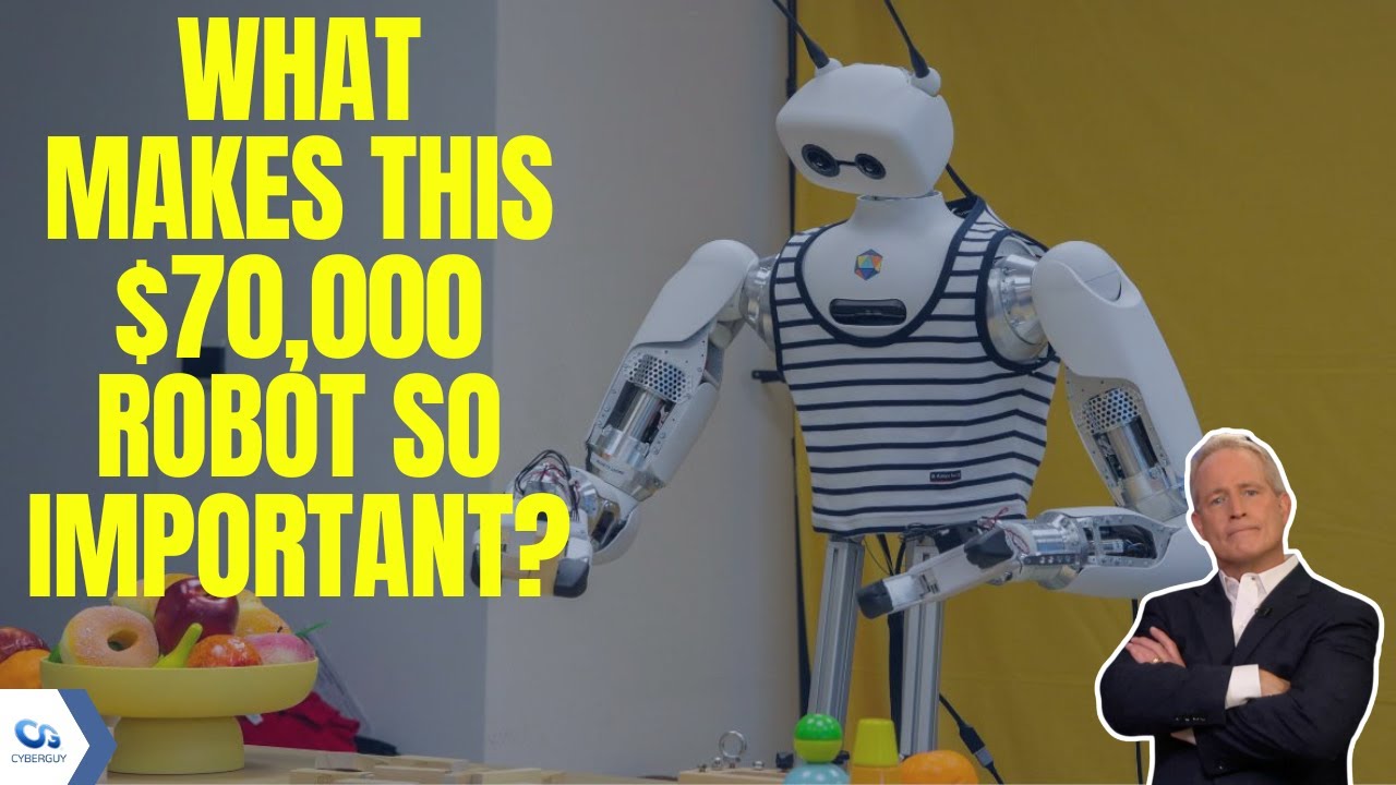 Can this $70,000 robot transform AI research? | Kurt the CyberGuy - YouTube