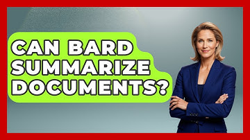 Can Bard Summarize Documents? - Emerging Tech Insider