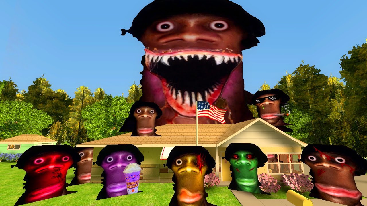 AUGHH Juandale Pringle Ghost Family, Haunted House | Nextbot Chase GMOD