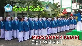 Mars SMPN 4 KEDIRI Cipt. Sigit Wahyudi