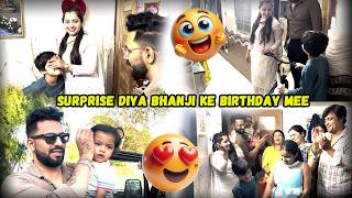 SURPRISE DIYA BHANJI KO BIRTHDAY ME | VJ PAWAN SINGH