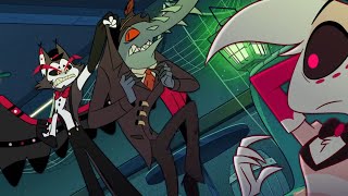 Husk protect Angel | S1E4 Hazbin Hotel (2024) Resimi