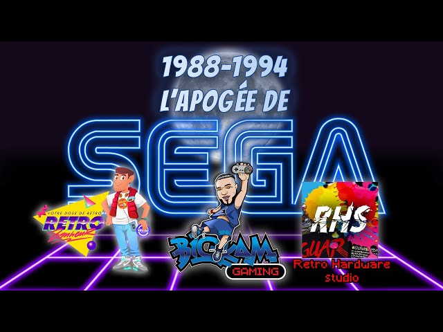 Live 1988 - 1994 l'apogée de Sega en arcade et sur console Feat Retro Bonheur u0026 Retro Hard Studio class=