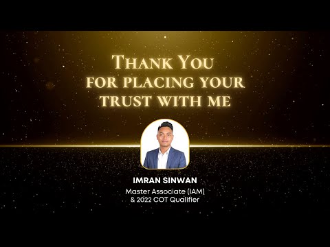 Imran Sinwan - Master Associate (IAM) & 2022 COT Qualifier