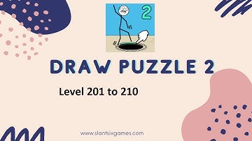 Draw Puzzle 2 Level 201 to 210 Walkthrough