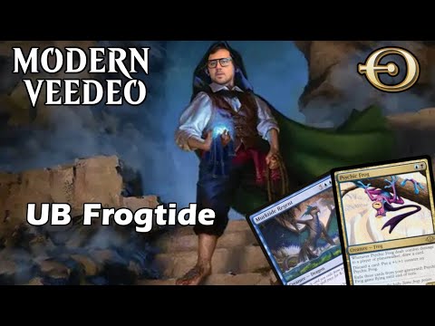 Is Bilbo better than Quantum Riddler? UB Frogtide | Modern | MTGO