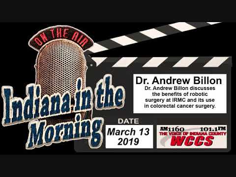 Indiana in the Morning Interview: Dr. Andrew Billon (3-13-19)