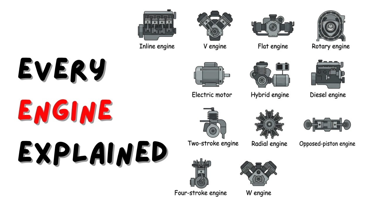 Car Engine Types Explained for Beginners - YouTube