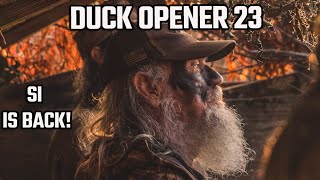 Opening Morning 2023 // Uncle SI  is back for the start of another duck season!!