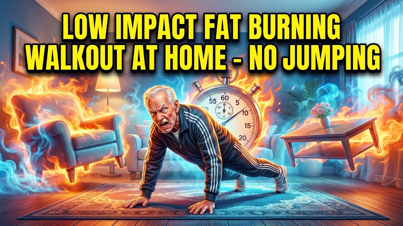 12 Minute Low Impact Fat Burning Workout at Home (No Jumping ...