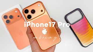 Iphone 17 Pro Unboxing Orange Setup Casetify Accessories Haul