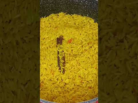 طريقة عمل الأرز البسمتي الأصفر المبهر لمشاهدة الوصفات كاملة هنا اضغط وصفات سهلة مطبخ بنت هاشم