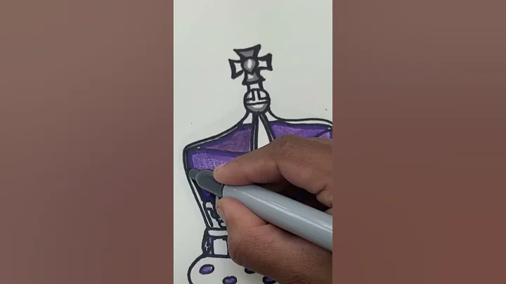 It’s a goodbye #shorts #queen #queenelizabeth  #royalfamily #sad #crown #sadday #art #artist #draw