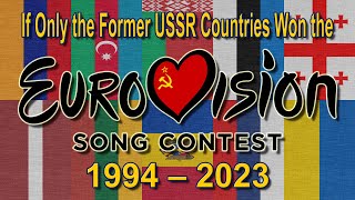 If Only the Former USSR Countries won the Eurovision (1994-2023)
