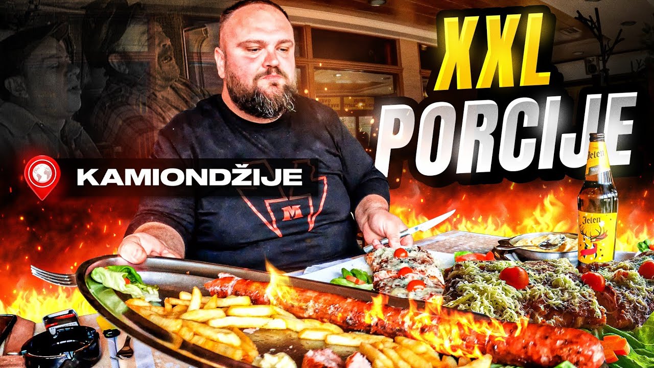 OVO SU NAJVEĆE PORCIJE KOJE SAM VIDEO !!! Kobasica od metar i punjena vešalica od 1kg !!!
