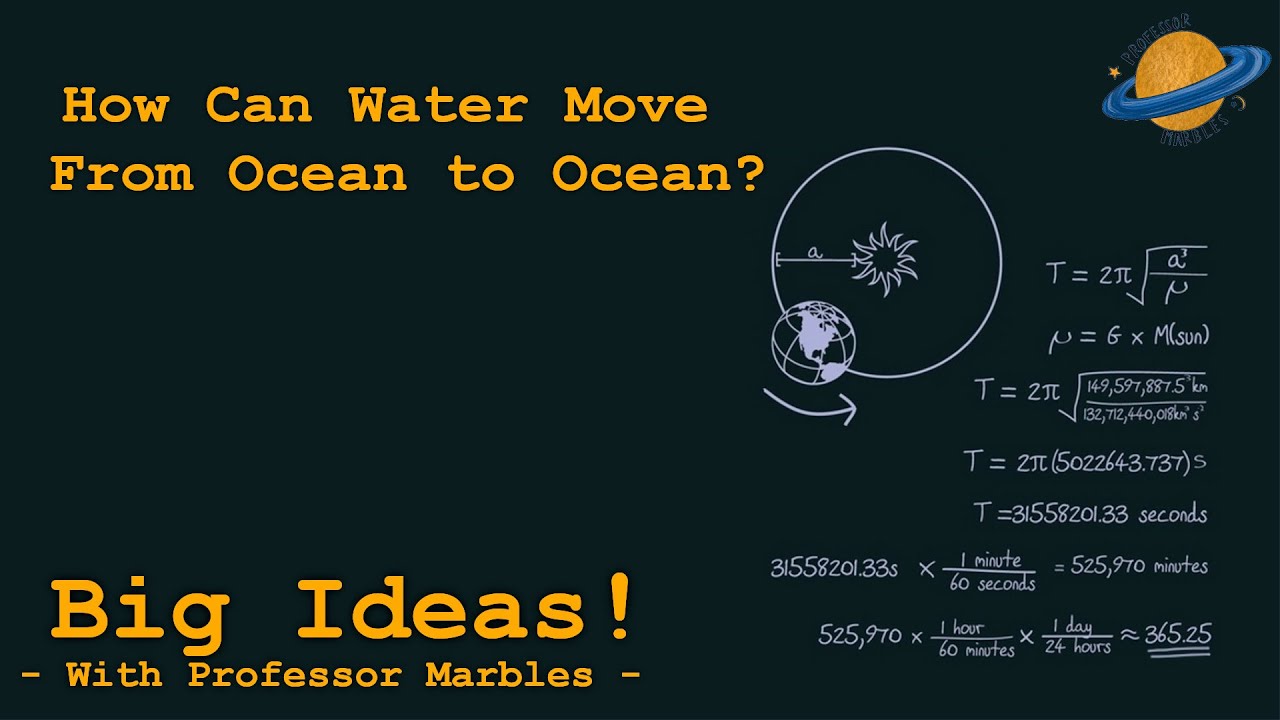 How Does Water Move From Ocean To Ocean? YouTube