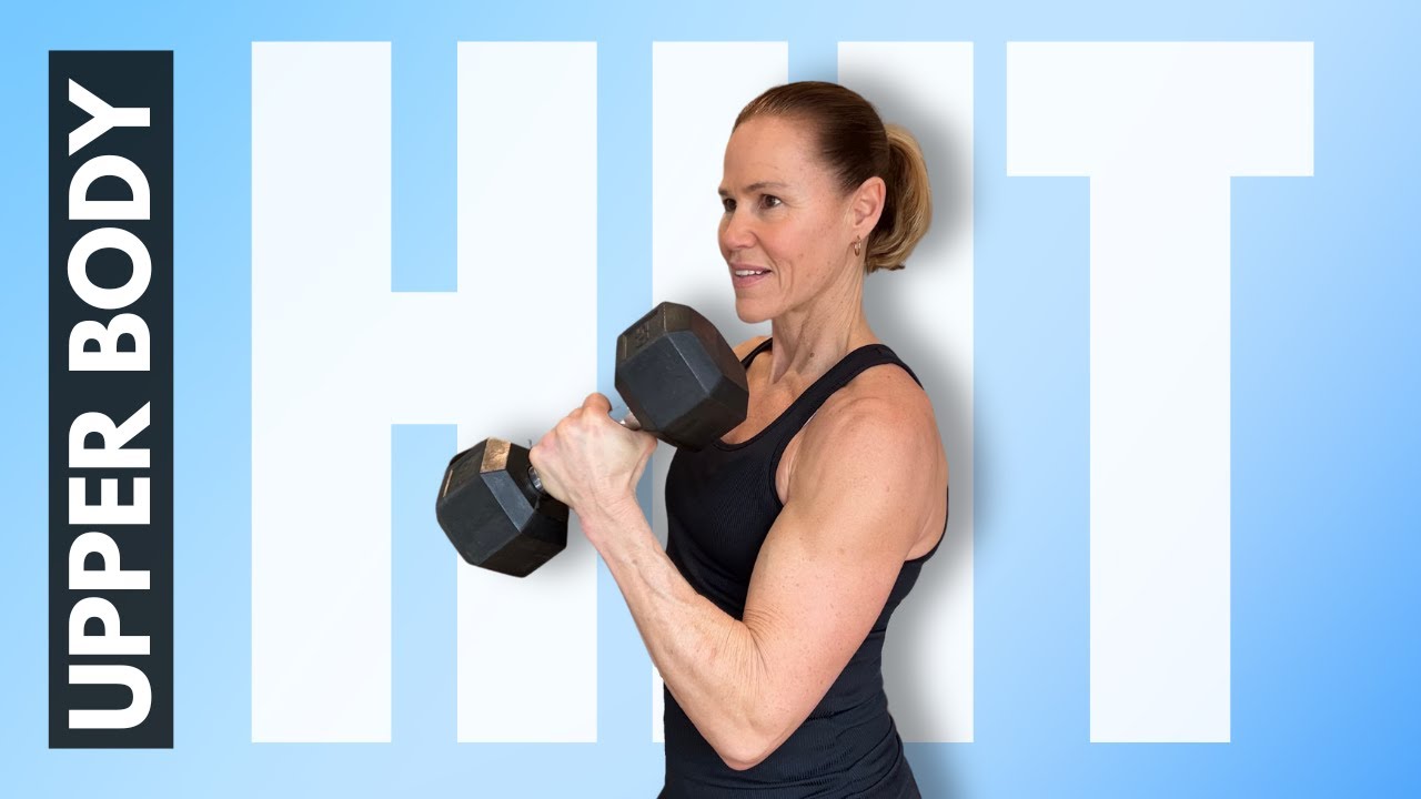 30 MIN Intense Upper Body Workout with Dumbbells At Home Strength