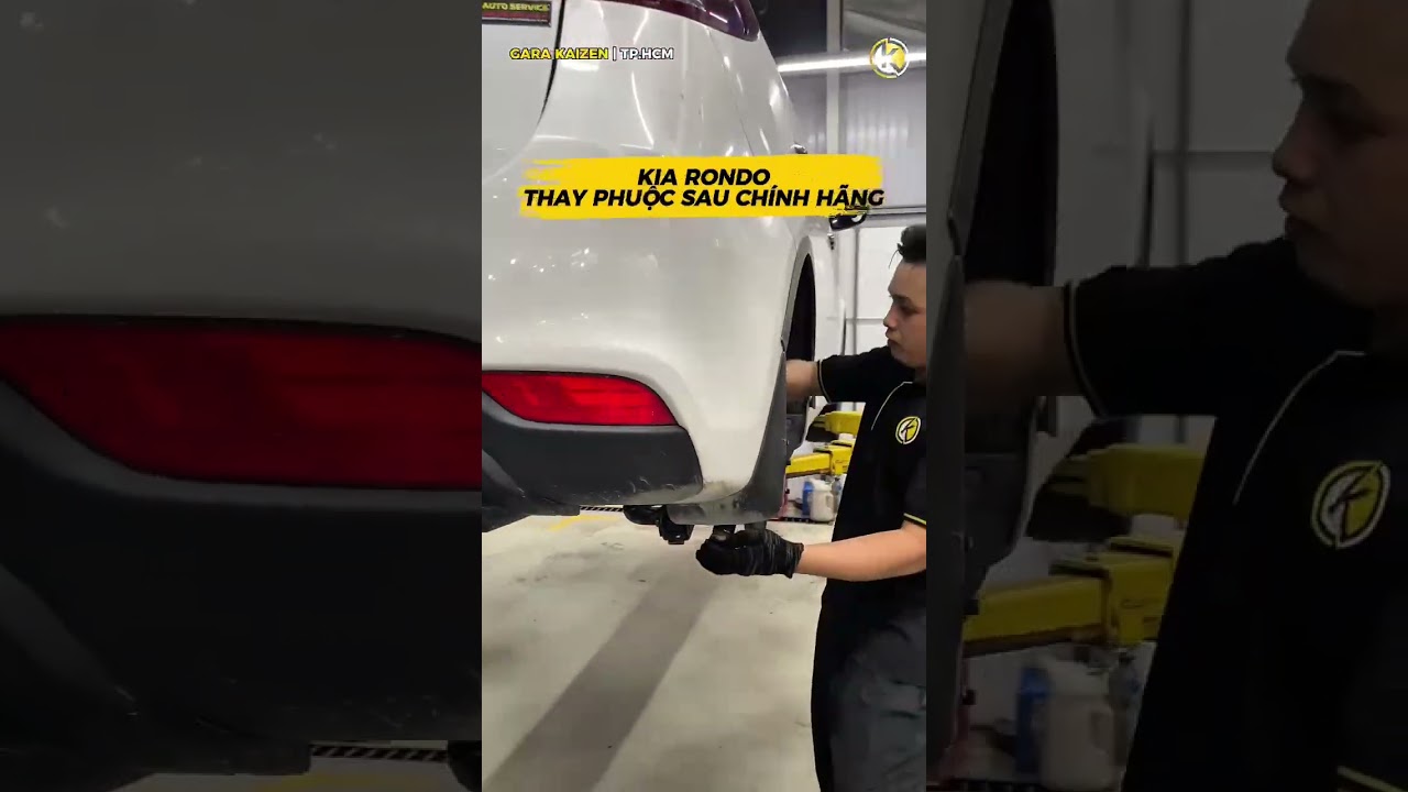 Thay phuộc chính hãng cho KIA Rondo, liên hệ cho Kaizen để được kiểm tra và báo giá chi tiết.
