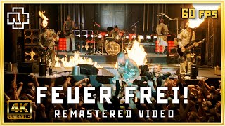 Rammstein Feuer Frei! 4K 60FPS Remastered music video with subtitles