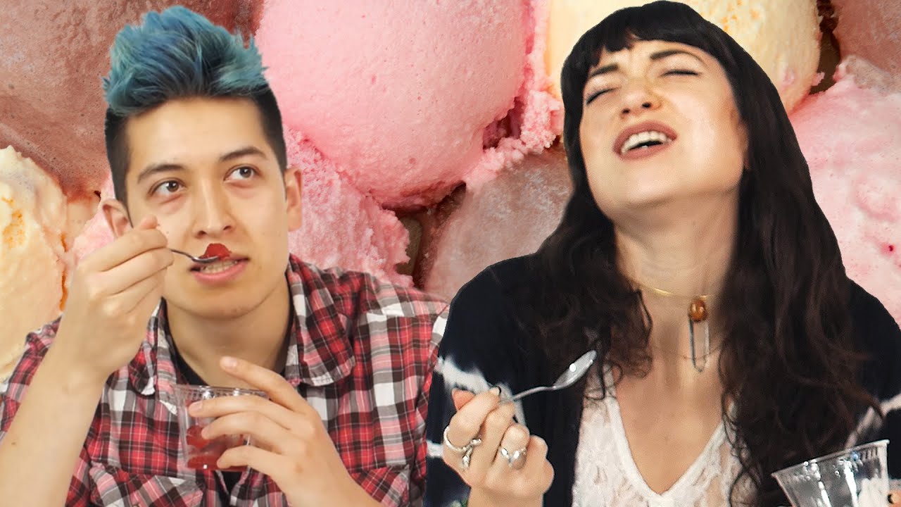 People Try Boozy Ice Cream For The First Time - YouTube