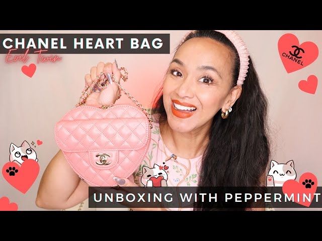 CHANEL HEART BAG Unboxing! 💝 The Hottest Bag for Spring Summer 2022 