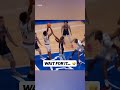 Head-butting it back to the ref 😂 #cbb #collegebasketball