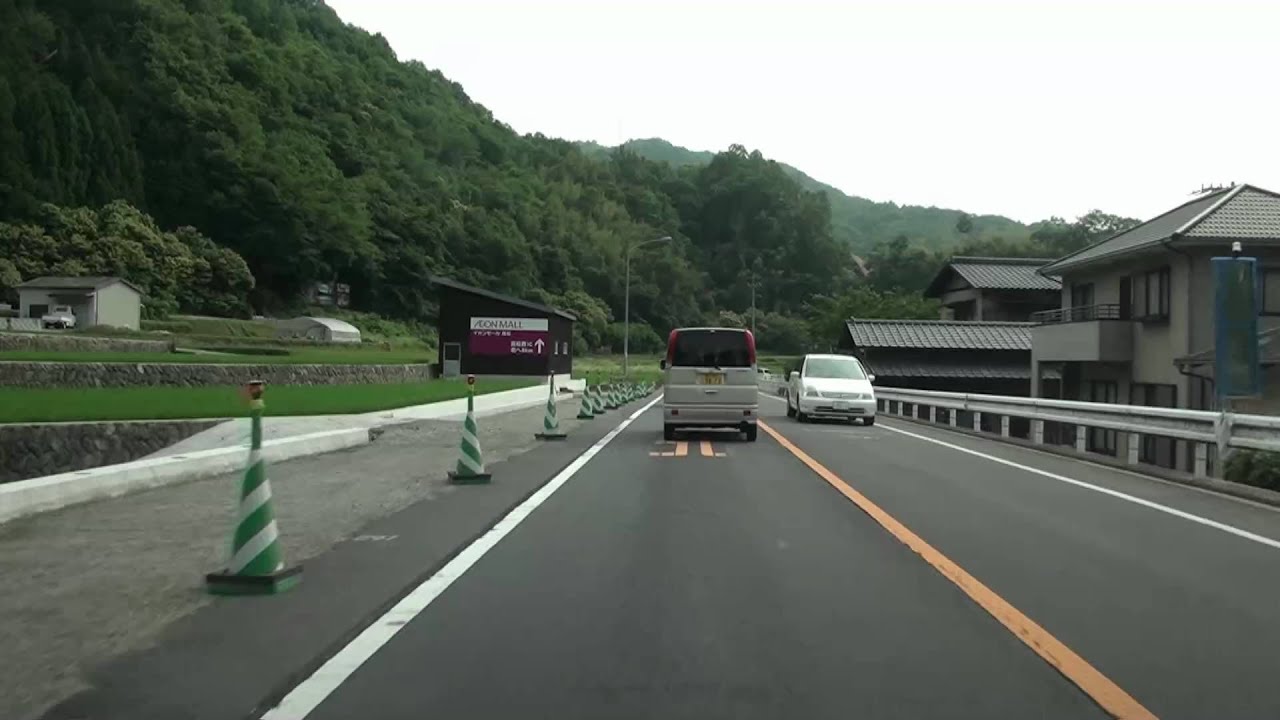 国道193号 徳島県・美馬市穴吹→香川県高松市 R192→R11 YouTube