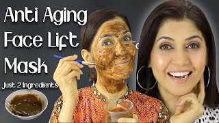 Homemade Face Lift Mask Just 2 Ingredients / 7 Days Anti Aging Skin Tightening - Ghazal Siddique screenshot 5