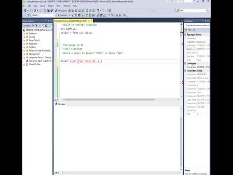 SQL: STUFF Function Challenge no.16