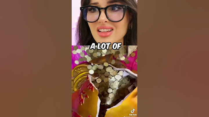 she had thousands in a PIGGY BANK!?