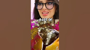 she had thousands in a PIGGY BANK!?