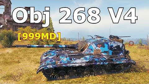 World of Tanks Object 268 Version 4 - 6 Kills 10,2K Damage