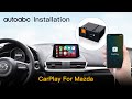 Carplay  android auto installation for mazda usb adapter hubplug and play