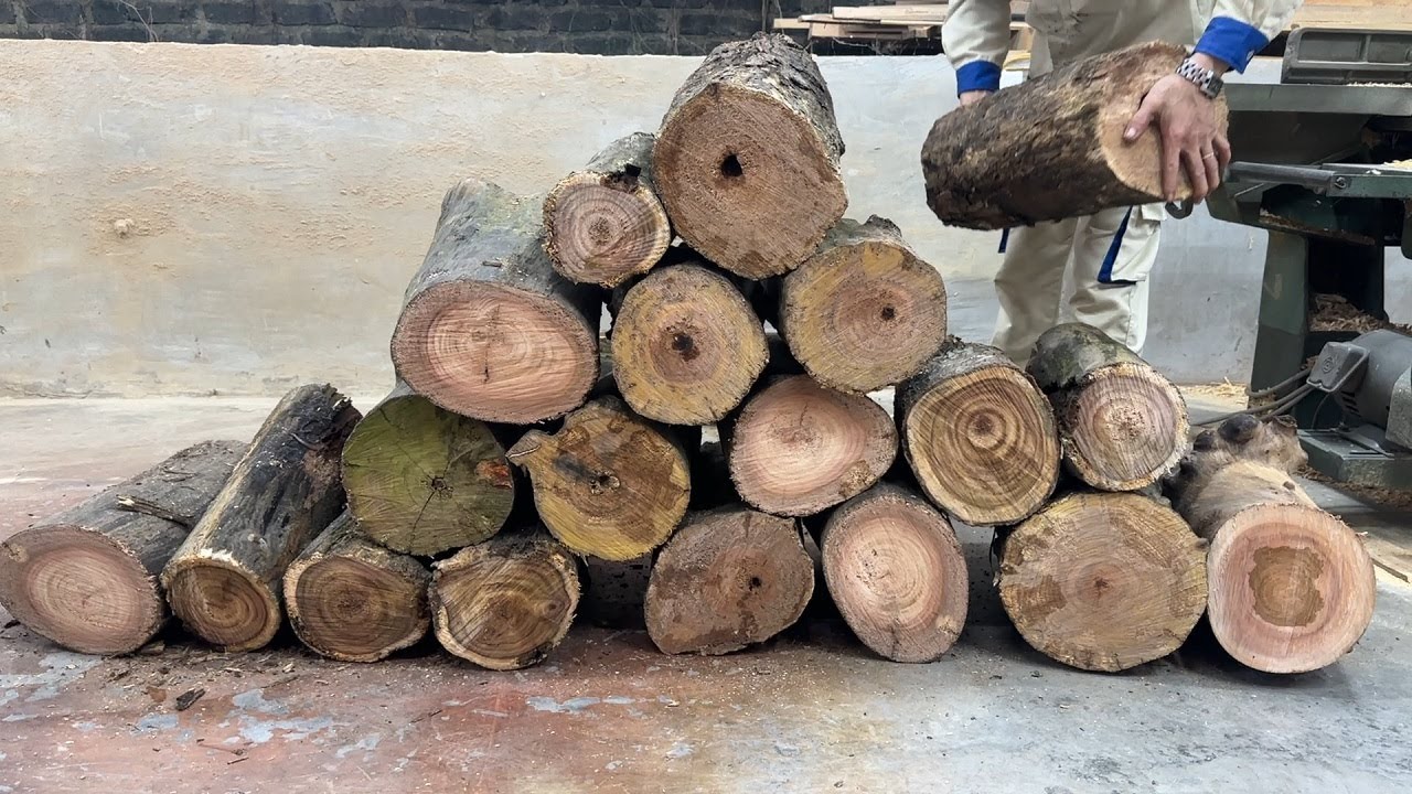 Creative Woodworking Ideas - Interior Design From Magical Round Logs ...