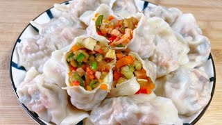 三伏天要多吃这馅饺子，不放鸡蛋不放肉，营养全面，一口一个真香