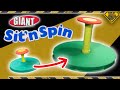 Scaling Up Centrifugal Forces On A GIANT Sit n Spin