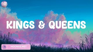 Kings & Queens - Ava Max (Lyrics) John Legend, One Direction, Shawn Mendes,...