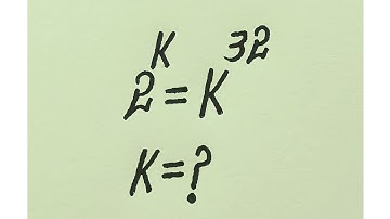 Solving advance math problem l Easy & Tricky Solution l Olympiad Mathematics l k=?