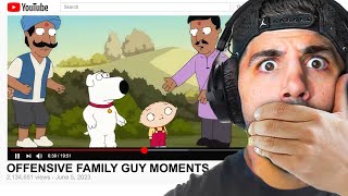 Family Guy Offensive Moments! (Reaction)