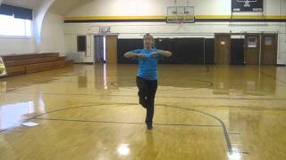 Front View Pom Dance With Counts