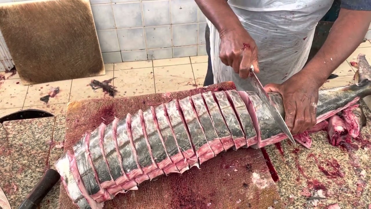 $200 Fish Cutting Ultra Speed।।Fastest Fish Cutting Master