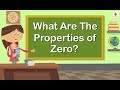 What Are The Properties of Zero? | Mathematics Grade 1 | Periwinkle