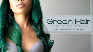 How I Dyed My Wig Green, Vibe w/ Me 🔋