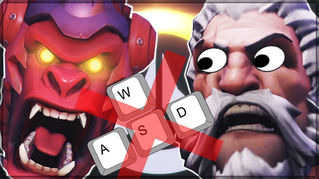 NO WASD NEW META - Overwatch Shenanigans Challenge!